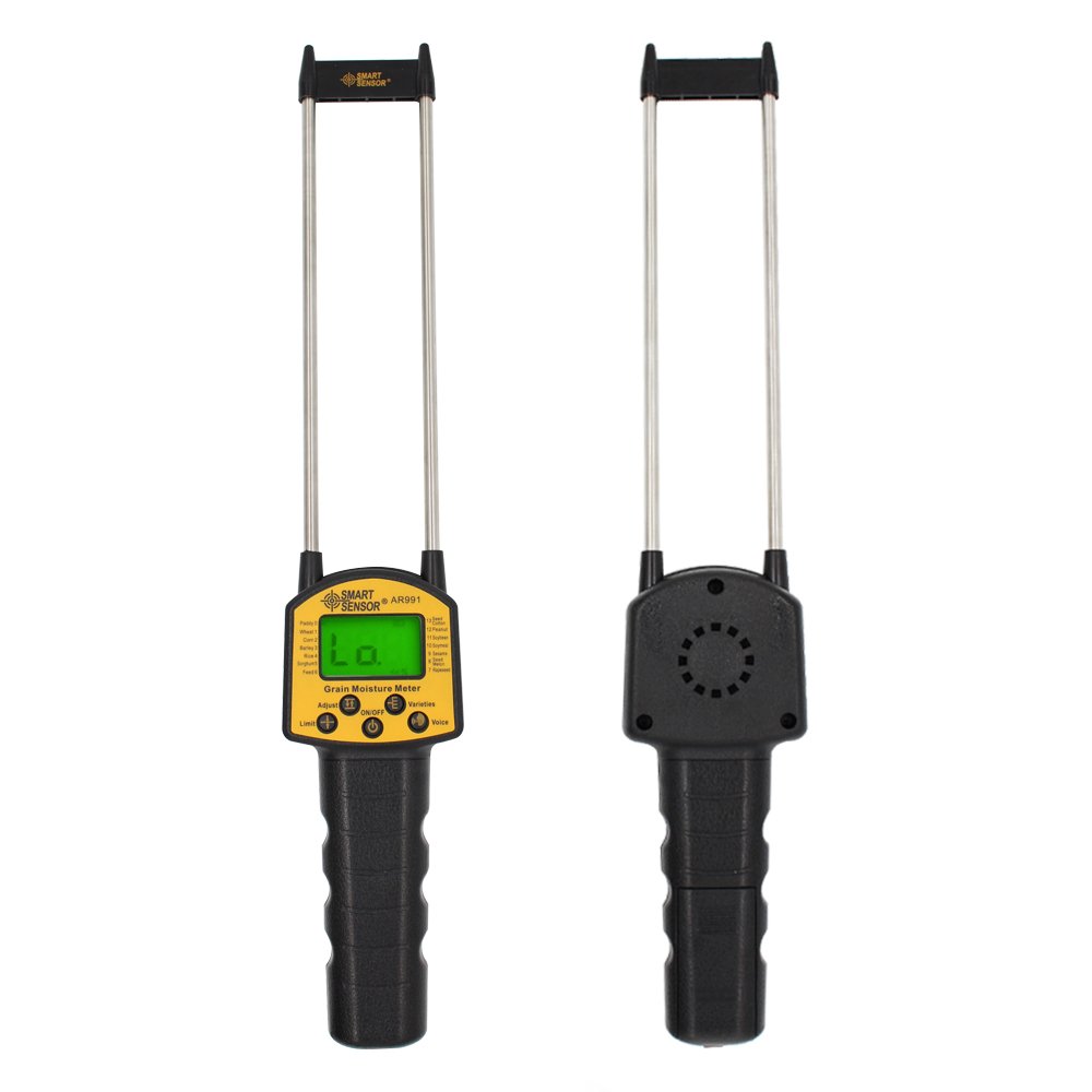 True Sense Grain Moisture Meter Use For Corn Wheat Rice Bean, Fodder Rapeseed Seed, Ar-991