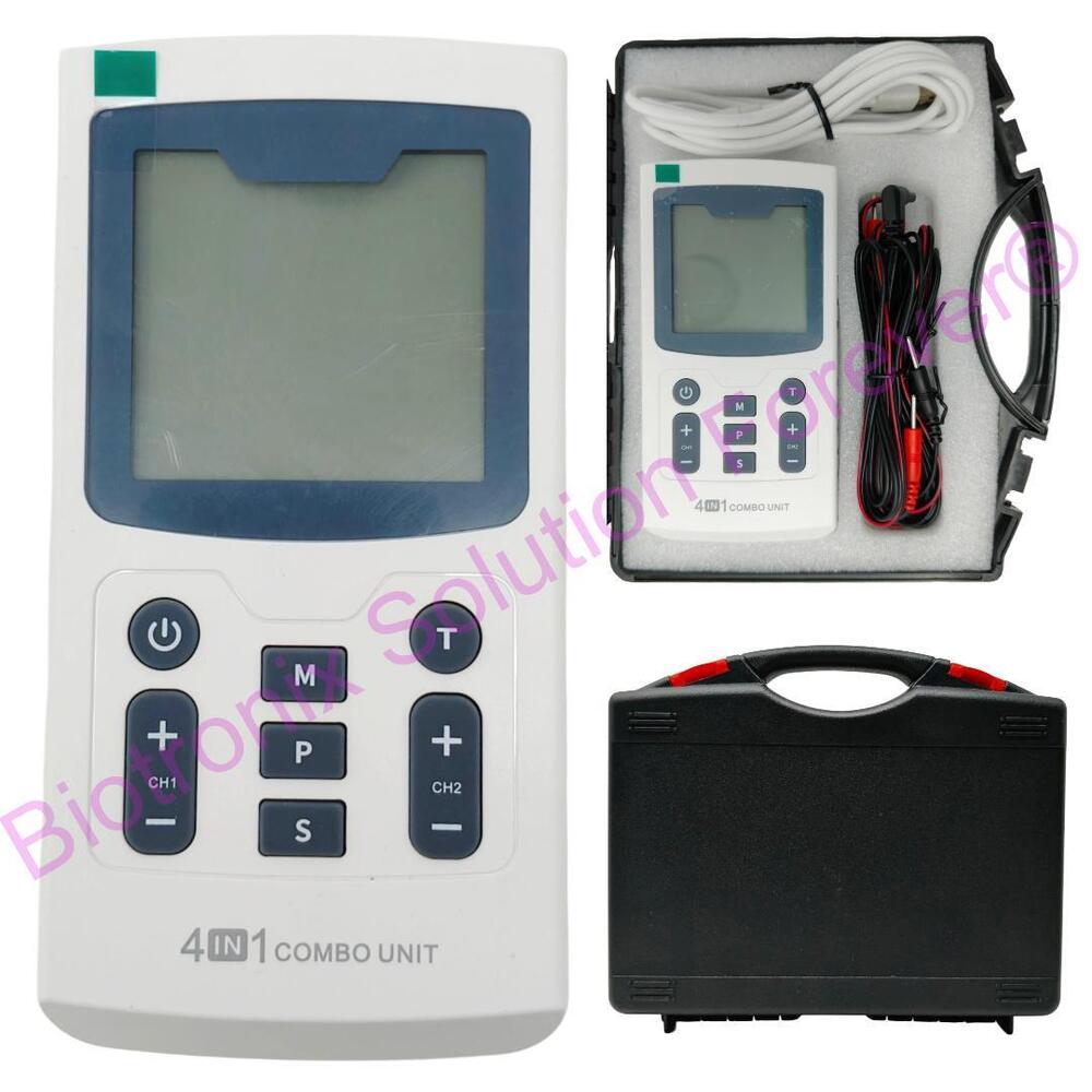 Electrotherapy Physiotherapy Device 4 in 1 Portable Model
