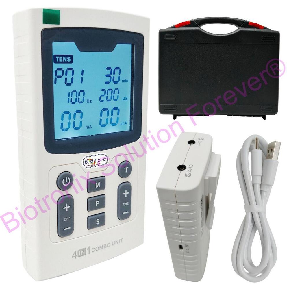 Electrotherapy Physiotherapy Device 4 in 1 Portable Model