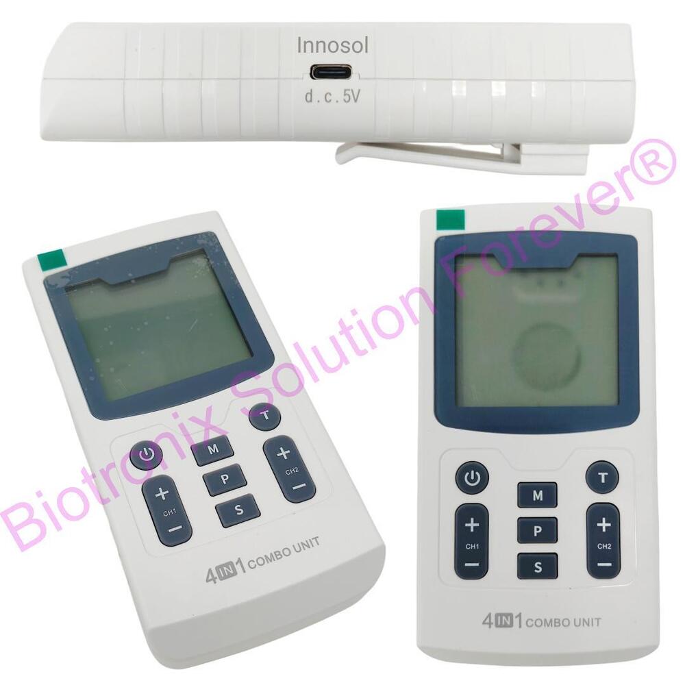 4 in 1 Electrotherapy Device with Dual Channel Output System