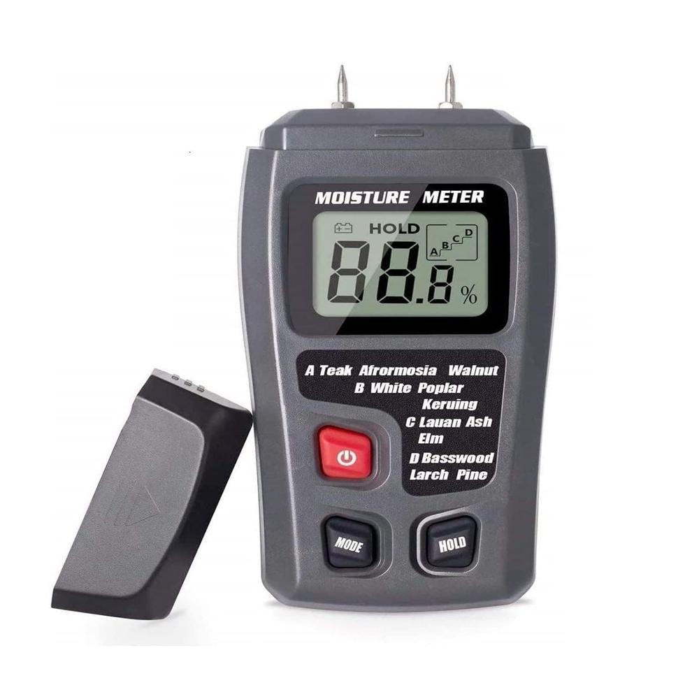  True Sense 2 Pins Digital Wood Moisture Meter, EMT01