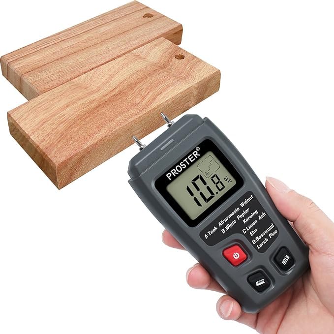  True Sense 2 Pins Digital Wood Moisture Meter, EMT01