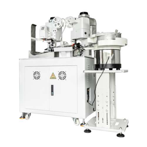 Automatic Terminal Housing Inserting And Crimping Machine Sr-Ht02 - Color: Industrial Gray (As In Image)