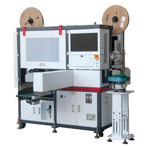 Full Automatic Two Heads Crimping Insert Housing Machine