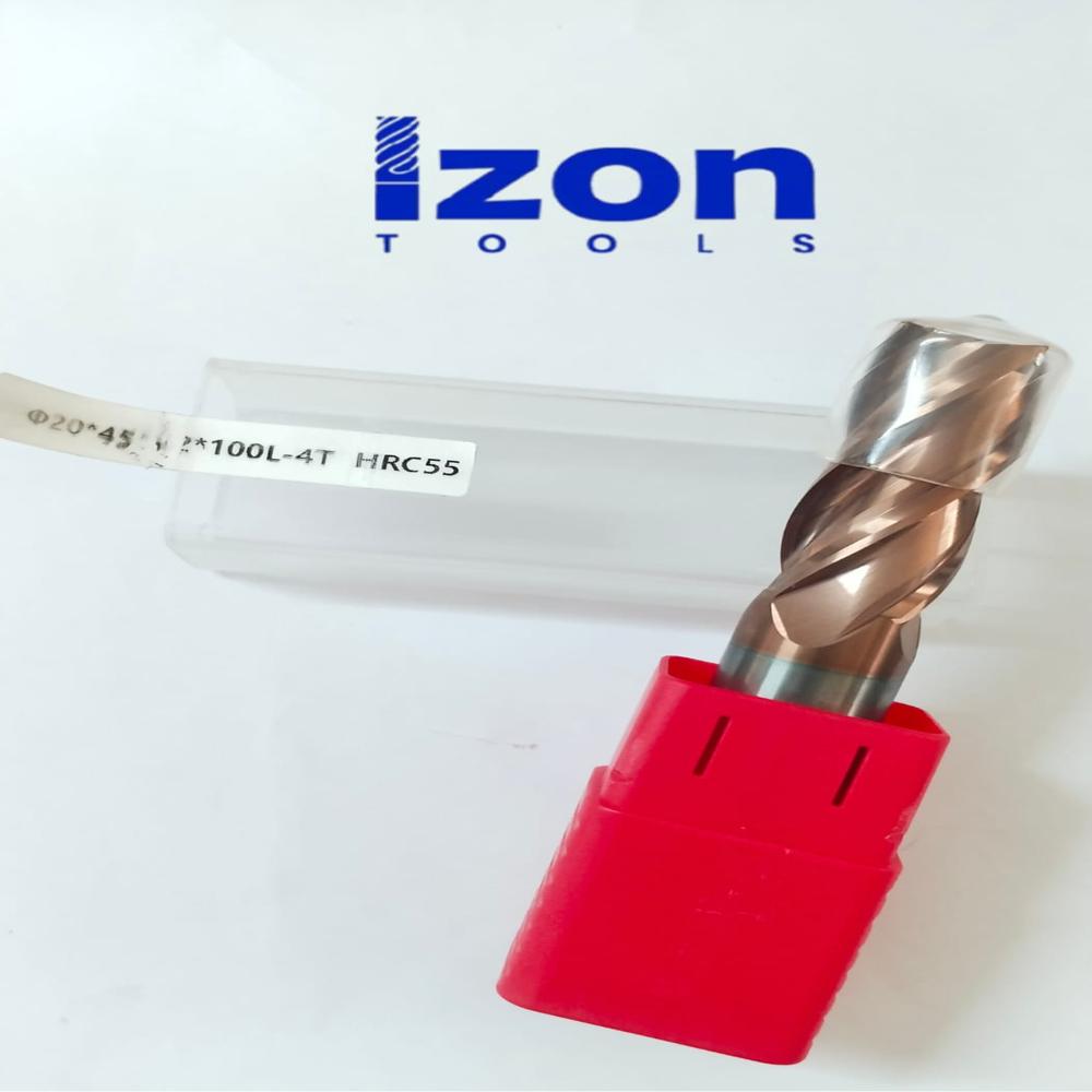 DIA-20MM 4FLUTE CARBIDE ENDMILL(55 HRC)