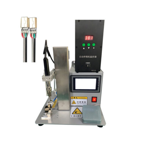 Motor Drive Semi Auto Universal Soldering Machine