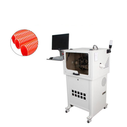 Automated Visual Positioning Pipe Cutter for Medical Corrugated Tubes