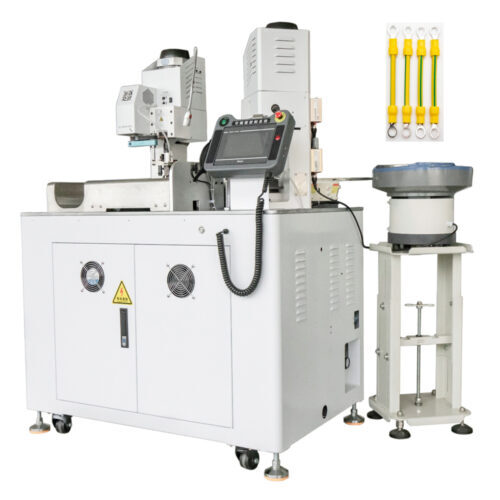 Automatic Dual End Crimping Machine for Loose Terminal