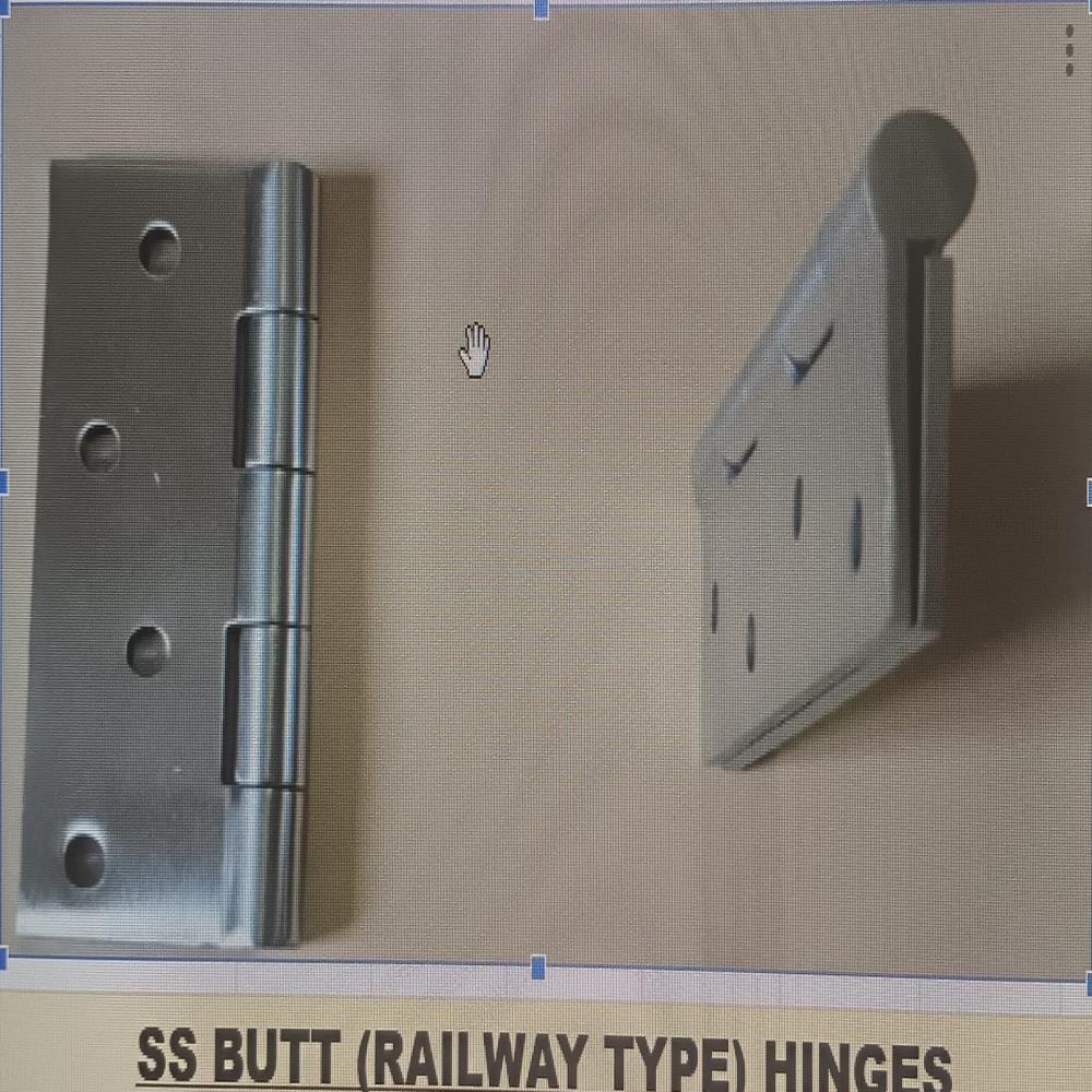 SS RAILWAY HINGES