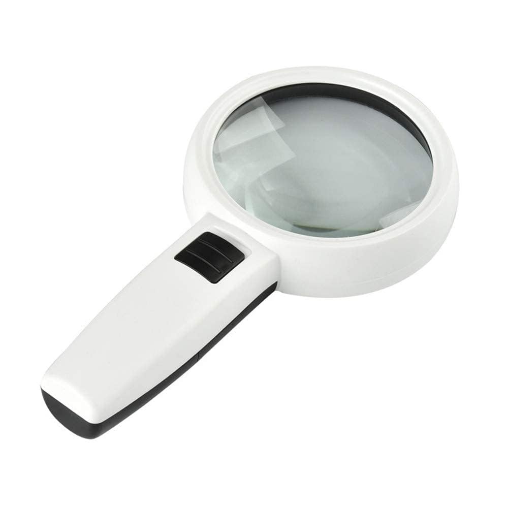 True Sense 5X Magnifying Glass With LED Light, DT7665