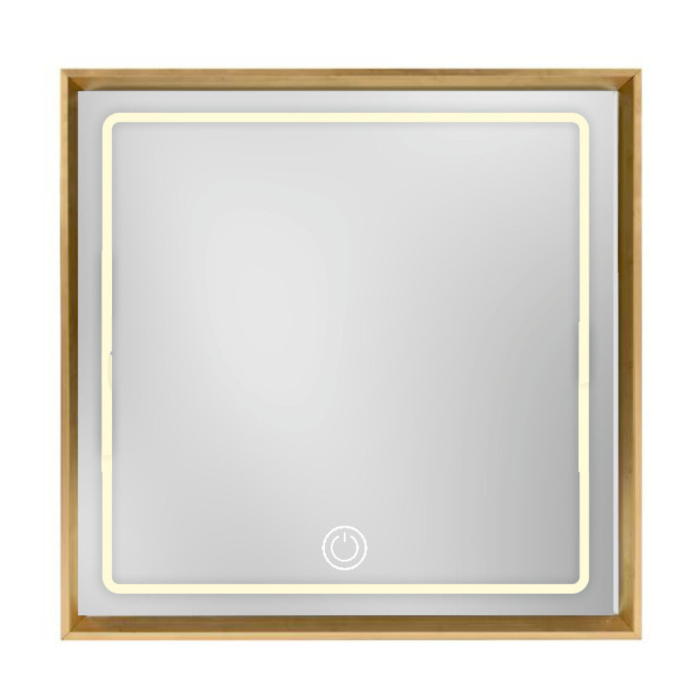 Ikon Square Mirror Frame With Led
