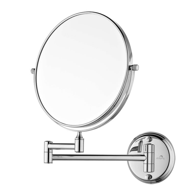 Chrome Makeup Mirror