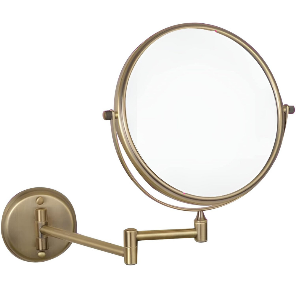 Bronze Chrome Makeup Mirror