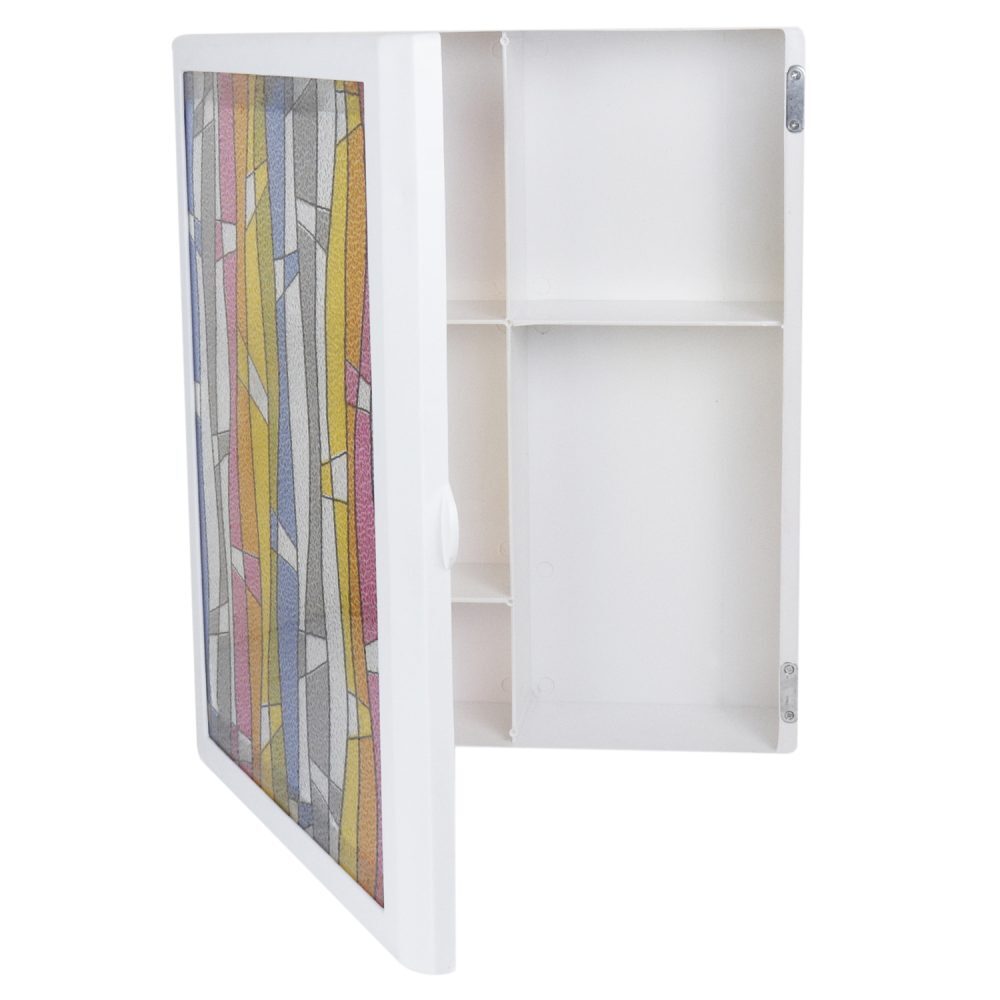 Flora Frosty Mirror Cabinet