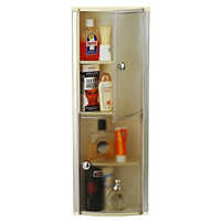 Crystal Cabinet - Uv-resistant Acrylic, 60x21x7 Cm, Transparent, Wall Mounted, Dust And Moisture Resistant