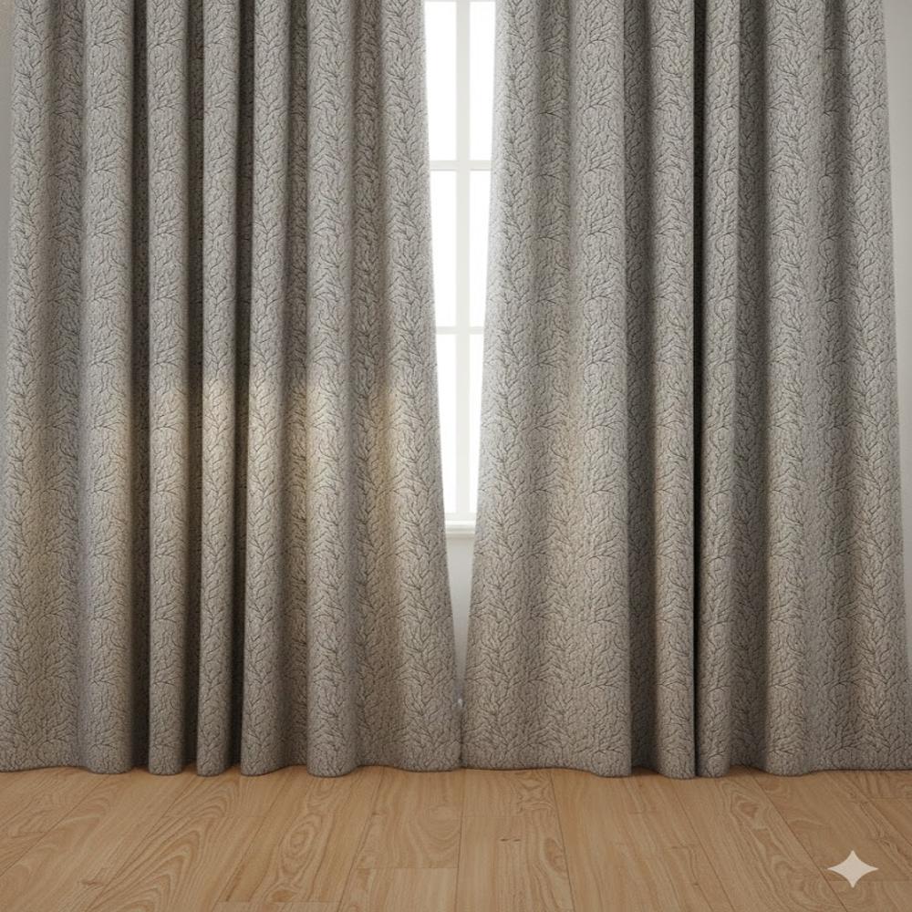 Jacquard curtain fabric 