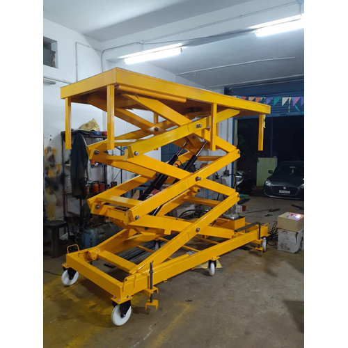 Hydraulic Scissor Lift - Stainless Steel | Industrial Use, Remote Control, Emergency Stop, Limit Switch, Brand New