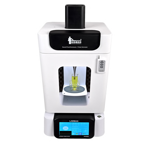 PRO660R Touch Screen Probe Sonicator With Sound Proof Enclosure With Remote Control