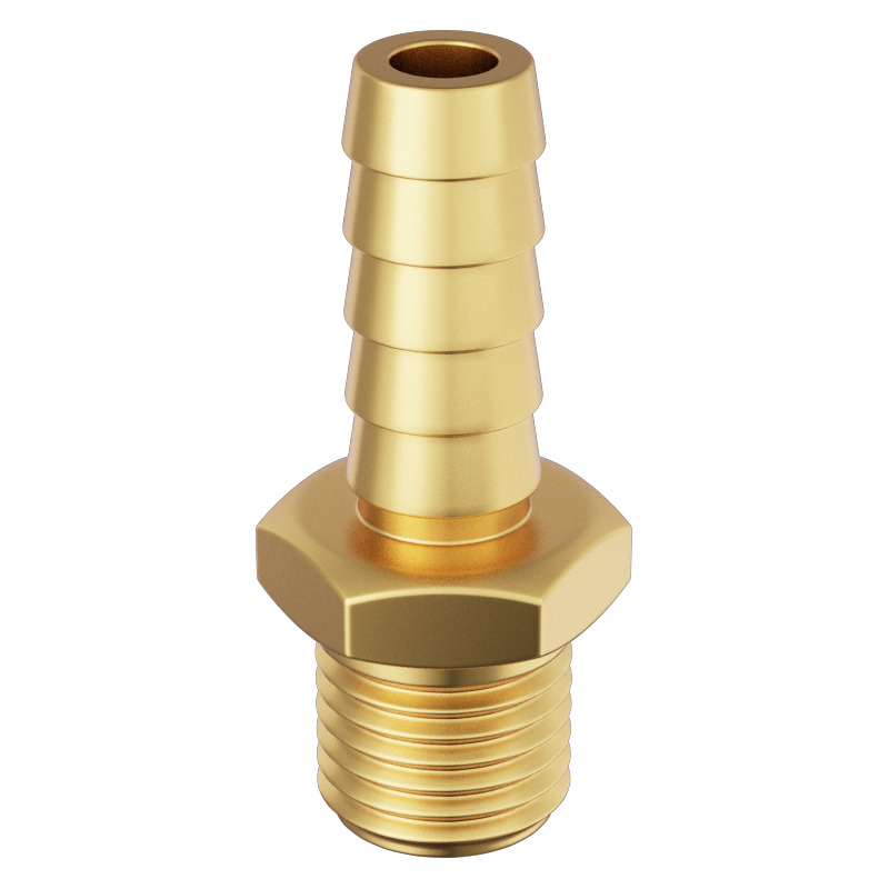 Brass Male Hose Barb Fitting