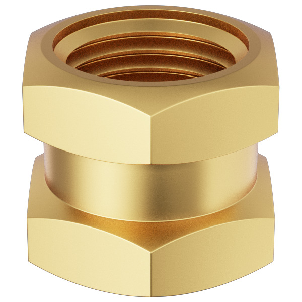 Brass Garden Hose End Cap Connector