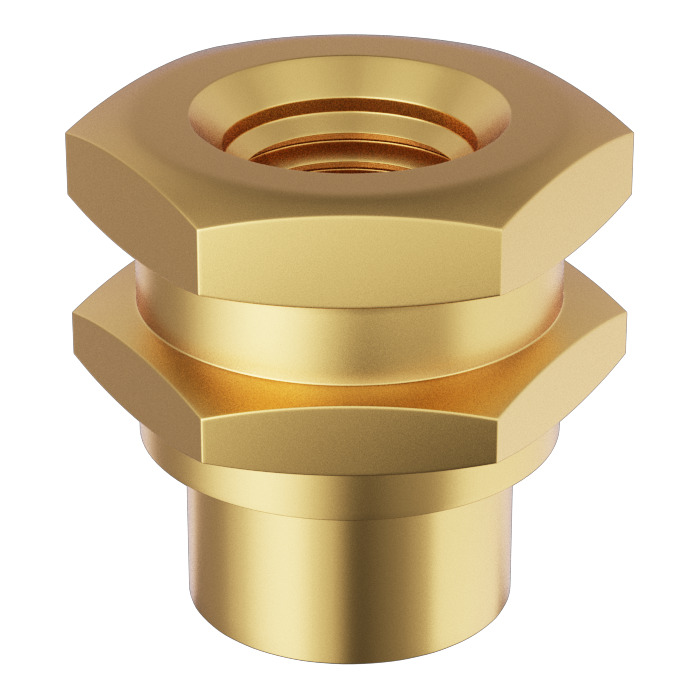 Brass Garden Hose End Cap Connector