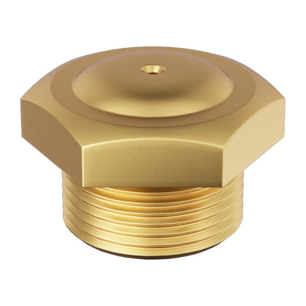 Brass Garden Hose End Cap Connector