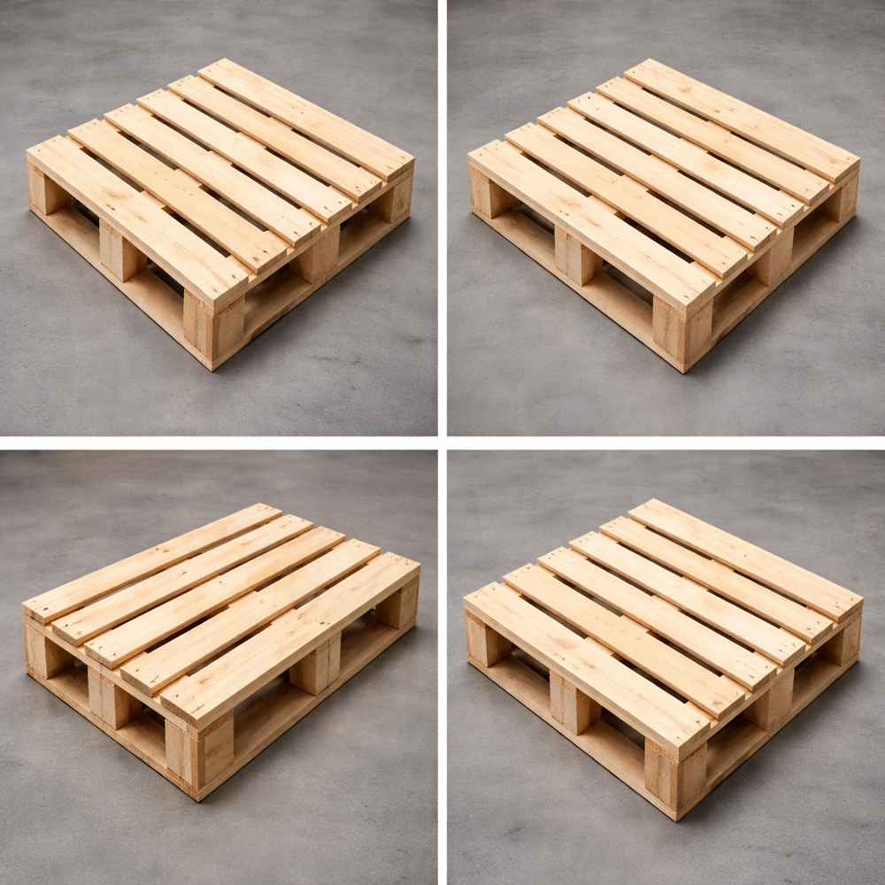 Four Way Wooden Pallets