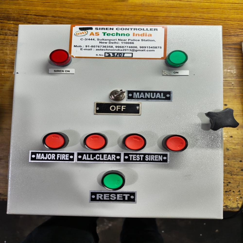 Advance Siren Controller - Alarm Density: 100 Gram Per Cubic Centimeter(g/cm3)