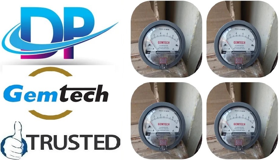 GEMTECH 4800 INR / Piece >Differential Pressure Gauge NR BY Rajiv Nagar Industrial Area Delhi