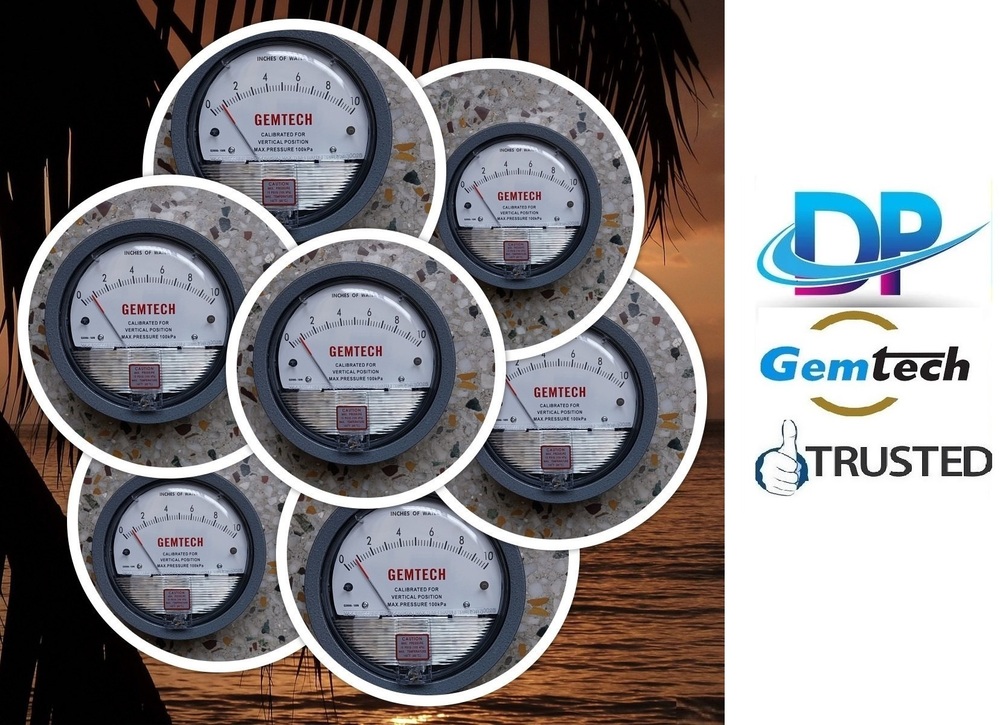GEMTECH 4800 INR / Piece >Differential Pressure Gauge NR BY Rajiv Nagar Industrial Area Delhi