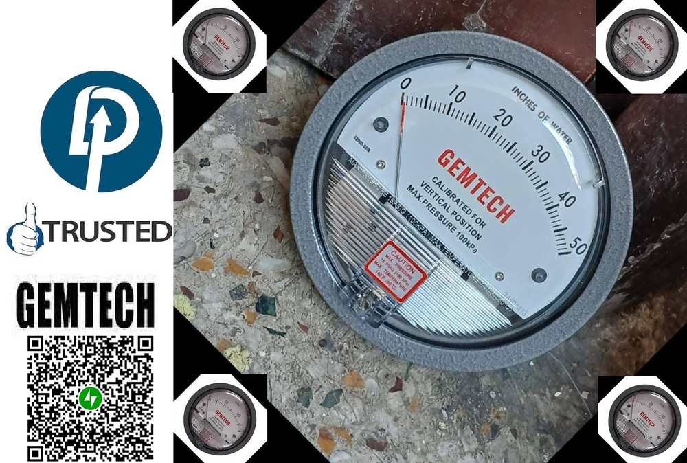 >GEMTECH < DIFFERENTIAL PRESSURE GAUGE < NEAR Dahej Industrial Area GUJARAT