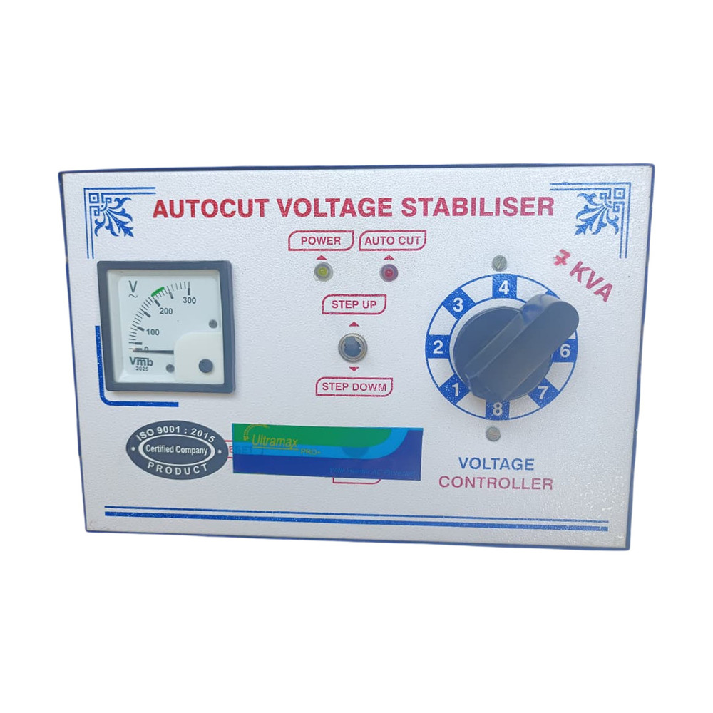 7kva ऑटोकट वोल्टेज स्टेबिलाइज़र