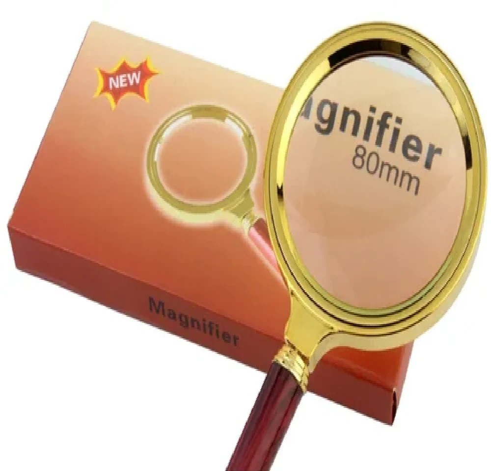 True Sense 80 MM 3X Power Handheld Magnifier, 3X 80MM