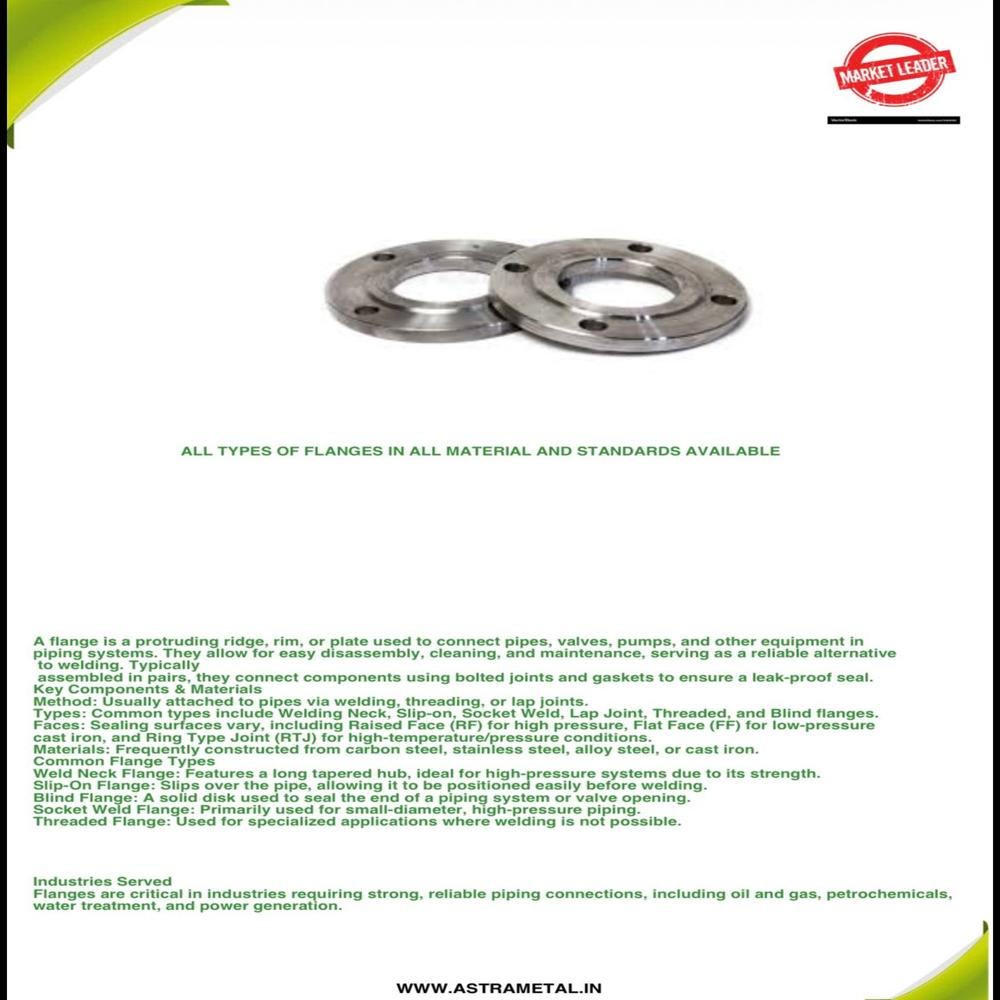 Industrial Stainless Steel Weld Neck Flange