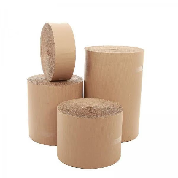 2 Ply 28 Inch X 50 Meters Single Face Corrugated Roll
