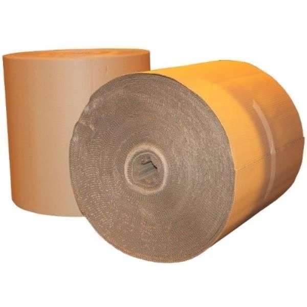 2 Ply 30 Inch X 50 Meters Single Face Corrugated Roll