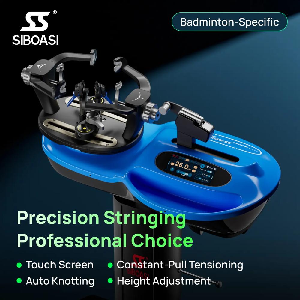 SIBOASI SS-S5-Professional Intelligent Badminton Stringing Machine (touchscreen)