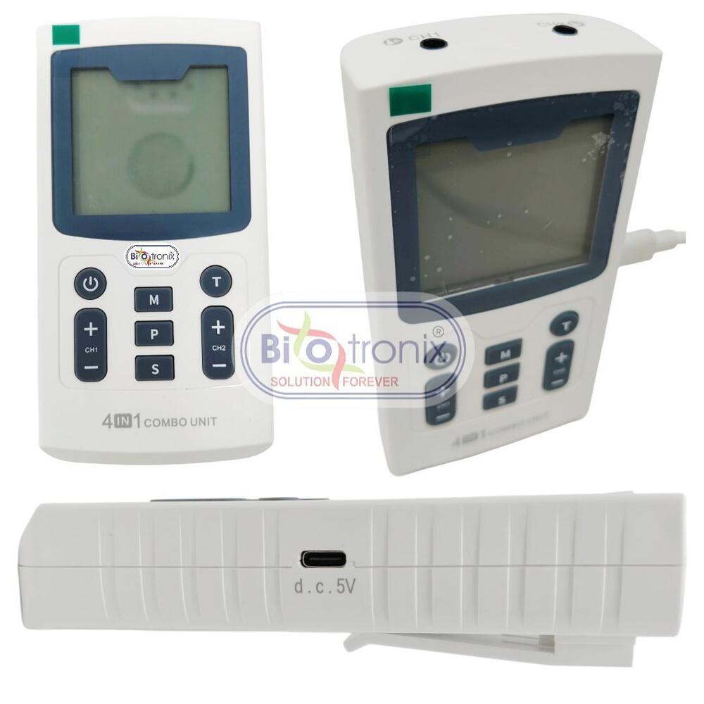 Digital 4 in 1 Physiotherapy Machine for Clinic & Home Therapy