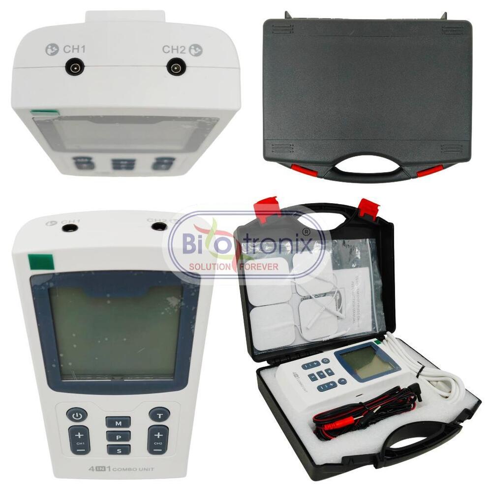 Digital 4 in 1 Physiotherapy Machine for Clinic & Home Therapy