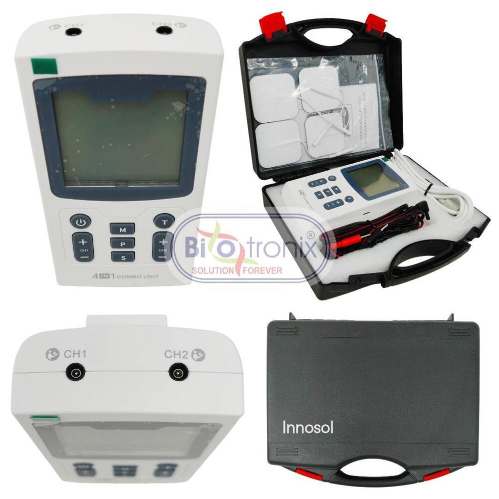 Portable Electrotherapy Unit 4 in 1 with Multi Therapy Modes
