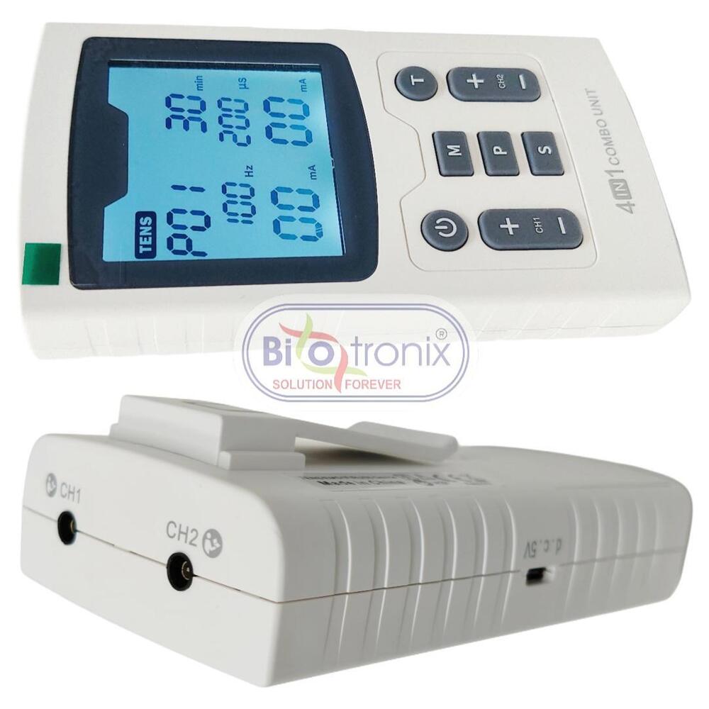 Portable Electrotherapy Unit 4 in 1 with Multi Therapy Modes