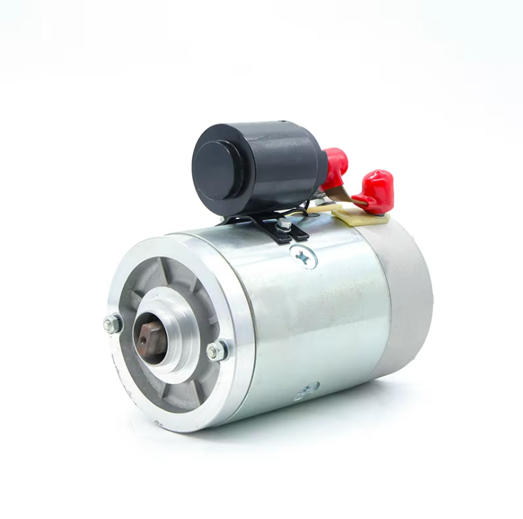 Car Tailgate Motor Power Unit Hydraulic System Equipment DC Brush Motor 24V 2.2KW CW Brushing Motor