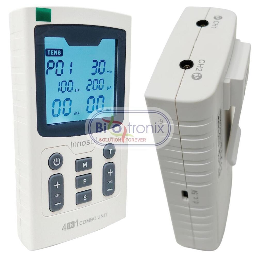 Advanced 4 in 1 Physiotherapy Device for Pain Management Use