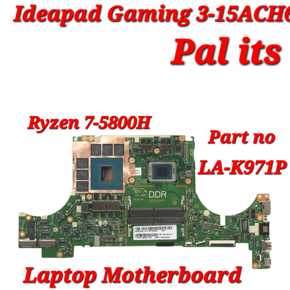 LENOVO IDEAPAD GAMING 3 15ACH6 LA-K971P LAPTOP MOTHERBOARD