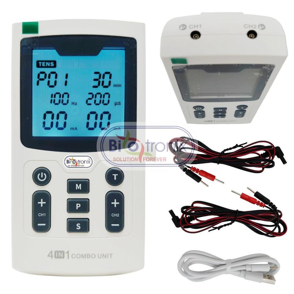 Compact 4 in 1 Physiotherapy Device for Daily Pain Therapy