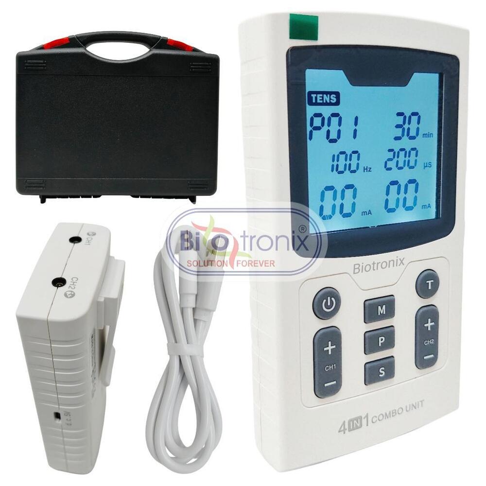 Compact 4 in 1 Physiotherapy Device for Daily Pain Therapy