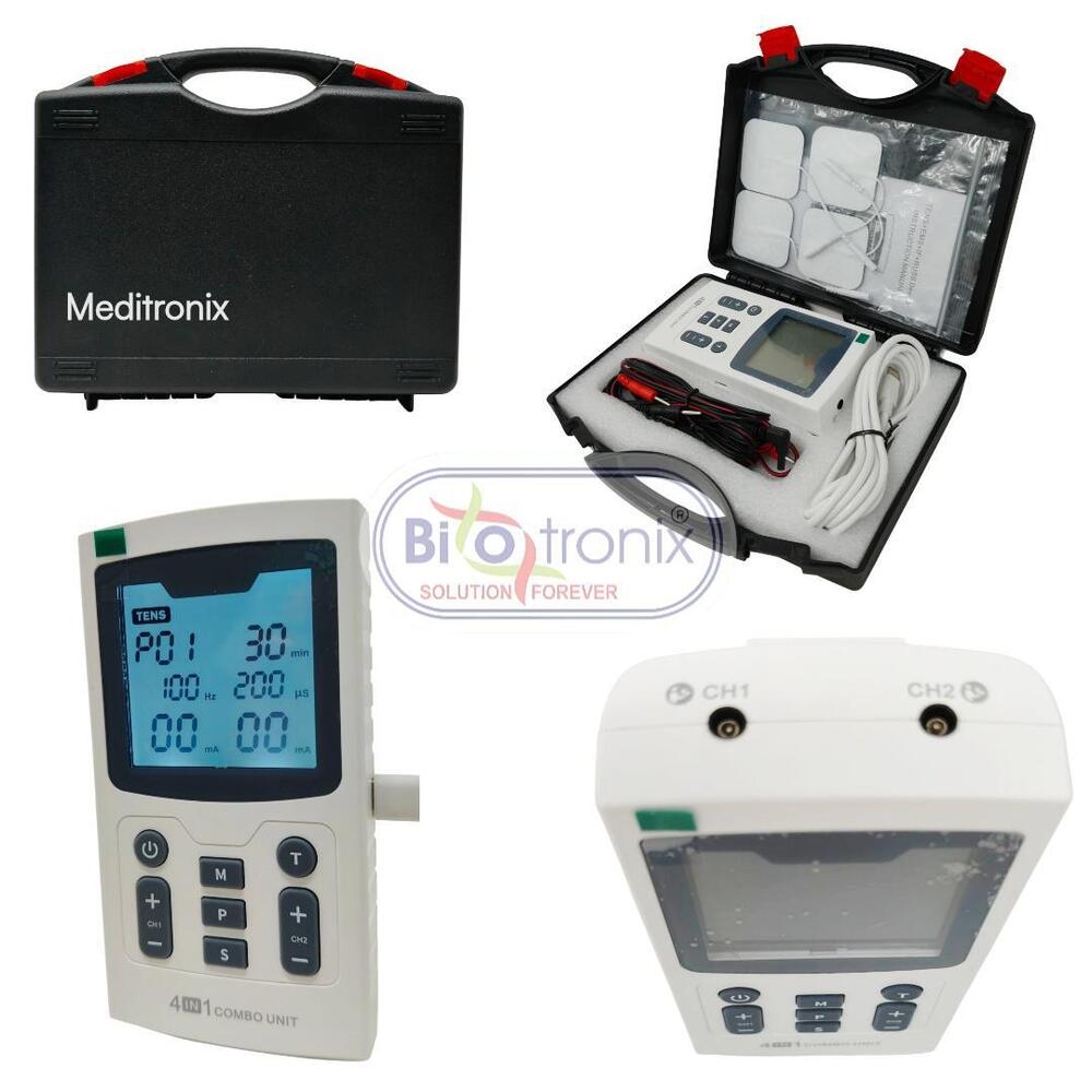 Compact 4 in 1 Physiotherapy Device for Daily Pain Therapy