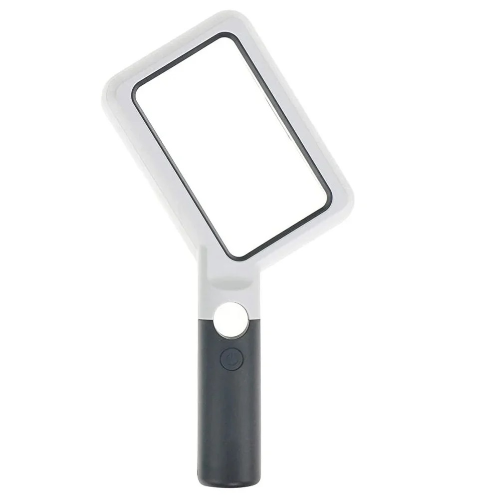 True Sense Magnifier Rectangular Handheld Magnifier, 10863
