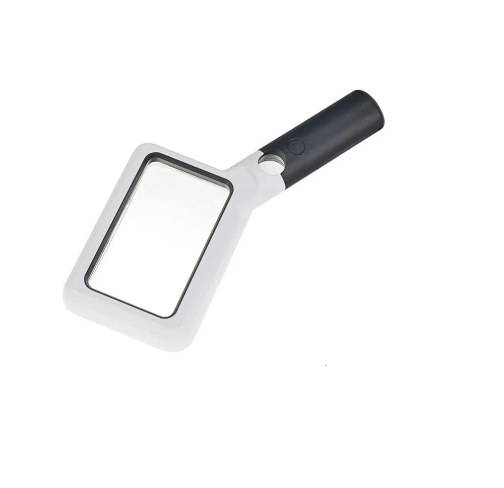 True Sense Magnifier Rectangular Handheld Magnifier, 10863