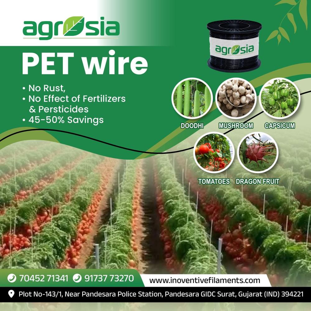 2.5mm Agrosia Pet Wire for cucumber Farming